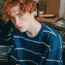 Gold Eyes Red Hair Men Red Hair Boy How To Draw Hair
