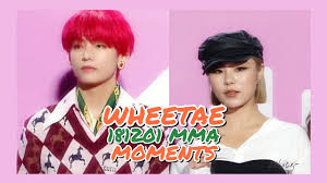 Wheetae wheein mamamoo taein bangtanmoo btsmoo taehyung bts jungwheein armymoo moonbyul hwasa jinbyul solar kimtaehyung jimin jin jungkook yongsun rm. Mamamoo Wheein Bts V Taehyung 190424 Tma Wheetae Moments Youtube