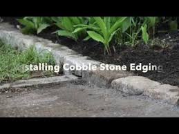 Suncast cplbse10tg 10 piece landscape design border decorative natural rock stone edging for lawn and landscape edging, light taupe (4 pack) How To Install Cobblestone Edging A Concord Carpenter Plastic Landscape Edging Stone Landscaping Landscape Boarders