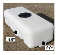 Husky 50 gallon gray water bladder tank. 50 Gallon Portable Utility Tank Crmi 50rt Custom Roto