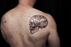 1000 rainbow trout tattoo design free vectors on ai, svg, eps or cdr. Skull With Rainbow Trout Tattoo On Shoulder By Ben Licata Tattoonow