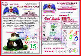 Hasil Pengeluaran Nomor Indonesian Pools Kode Syair Fajar Pakong 26 Mei 2018