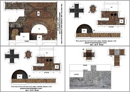 Papermau The Ancient Oven In Pompeii Paper Model By Papermaudownload Now Paper Models Model Town Pompeii