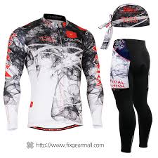 Fixgear Cycling Jerseys Padded Pants Cs 2101 Set Olahraga Kaos Inspirasi