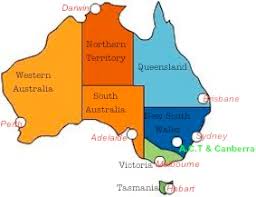 What is the main capital city of australia. Hobart Tasmania Kidcyber