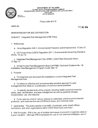 Integrated pest management (ipm) has a prominent place on the policy agenda. Usag Red Cloud Command Policy 6 15 Integrated Pest Management Ipm P