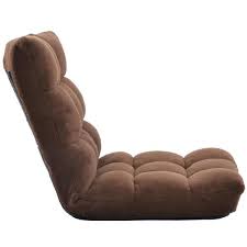 Boyel Living Espresso Velvet Floor Gaming Chair Upholstered Folding Lazy Sofa Adjustable Floor Sofa Chair For Kids Of Wf192324aap The Home Depot You can also connect this gaming chair with multiple other chairs for the ultimate gaming experience when your gaming buddies come around.