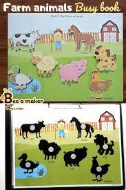 Farm Animals Busy Book Video Video In 2021 Busy Book Animals And Their Homes Farm Animals