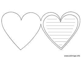 Dessin a imprimer fille bff / coloriage fille à la plage en vacances a imprimer : Coloriage Coeur Saint Valentin 113 Dessin Coeur A Imprimer