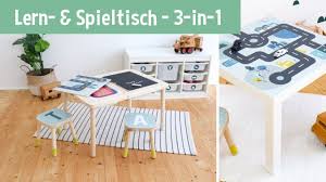 Einen spieltisch für lego playmobil oder brio aus ikea osterdeko natur holzeier tonkrüge tontöpfe diy basteln mit baumscheiben deko höhenverstellbarer nähtisch › bernina blog wenigen handgriffen zum freizeitmobil: Spieltisch Selber Bauen Die Besten Ideen Auf Dem Limmaland Blog
