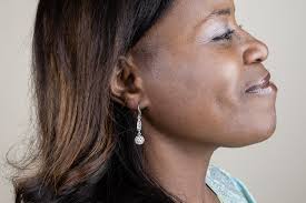 Sand Dollar With Extender Bar Earrings in .925 Sterling Silver