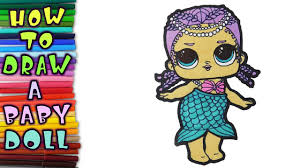 New coloring pages with lol omg candylicious, miss independent, alt grrrl and busy b.b. Mermaid Lol Doll Coloring Page Novocom Top