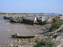 Noirmoutier Cimetiere De Bateaux A La Sortie Du Port Iles Chausey Vendee France Ile De Noirmoutier