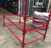 Painted Kwikstage Scaffolding Standard Ledger Transom