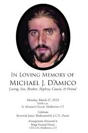 Michael D'Amico Obituary (1980