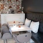 Envisioned, designed and followed through by italian architect elena busato in the interior courtyard. Restocracy