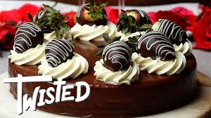 Learn how to make chocolate covered strawberries in your own kitchen! Chocolate Covered Strawberry Mousse Cake Recipe Youtube