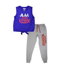 Dressing up for any occasion is essential, and sleep is most definitely an important one. Lady Stranger Things In The Upside Down Sleepwear Set Walmart Canada