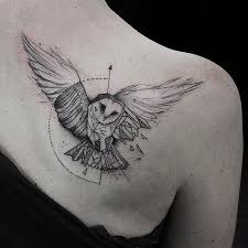 Image Result For Small Owl Tattoo Geometric Owl Tattoo Geometric Tattoo Geometric Owl
