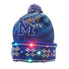 Memphis Tigers Light Em Up Led Beanie Cap Memphis Tigers Beanie Memphis