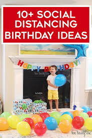Virtual birthday party ideas for celebrating with family amidst a global pandemic. How To Make A Shelter In Place Birthday Special Birthday Party At Home Birthday Traditions Birthday Morning