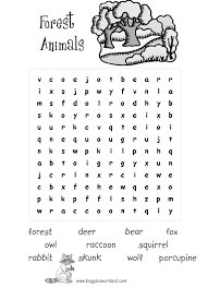 Vocabulary and word games for esl. Animal Crossword Puzzle Worksheets 99worksheets