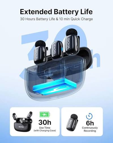 Boya mini 2 Dual Wireless Microphone Best Price in Pakistan – Al Hamd Tech