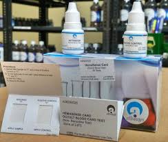 Hemoquant, another fecal occult blood test, is used to detect as much as 500 mg/g of blood in the stool. Fecal Occult Blood Test Cards Hemasense Card 25t For Hospital Rs 300 Unit Id 14387387933