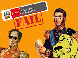 Las campañas de junín y ayacucho bajo el mando del libertador simón bolívar. Memes Del Tremendo Fail Del Minedu Que Confundio A San Martin Con Bolivar Video Y Fotos Viral Trome