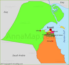 Check spelling or type a new query. Kuwait Map Map Of Kuwait Annamap Com
