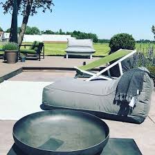 Perfect Weather To Go Outside And Chill Norr11 Storm Series Thegardenstore Nl Norr11 Storm Series Lounge Seat Danishd Outdoor Outdoor Bed Sun Lounger