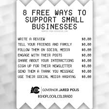 All told, 90% of people with internet access use social media. Governor Jared Polis Today Is Small Business Saturday Of Course The Best Way To Support Our Small Businesses Is By Shopping Buy Gift Cards For Later Use Order Online If Possible