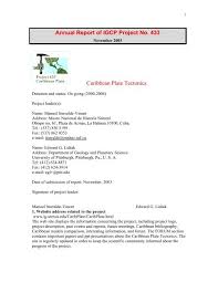 Unités de décontamination permettant de traiter de 20 à 80 personnes par heure dans les conditions les plus extrêmes. Annual Report Of Igcp Project No 433 Caribbean Plate Tectonics