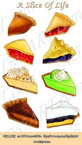 Buy 3 Get 1 Free Slice Pie Clipart Dessert Digital Etsy Pie Slice Pie Drawing Clip Art