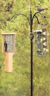 Bird Feeder Pole Systems Uk Super Tall Trio Hanger With Twister Ground Socket Bird Feeder Poles Bird Feeders Tallest Bird