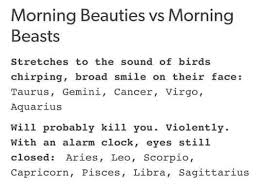 Mornings Zodiac Signs Zodiac Sign Traits Zodiac Signs Horoscope