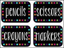 Free Classroom Decor Labels Editable Black And White Options Classroom Supplies Labels Free Classroom Classroom Labels Printables
