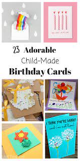 Simple diy birthday card that preschooler and kindergartener can make. Homemade Birthday Cards For Kids To Create How Wee Learn