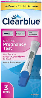 The suspense is killing you: Amazon Com Clearblue Digital Pregnancy Test With Smart Countdown 3 Count Health Personal Care