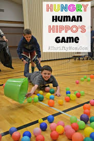 This was a great game for our youth. Hungry Human Hippos Game Perfect For Youth Groups Or Family Reunions A Thrifty Mom Recipes Crafts Diy And More