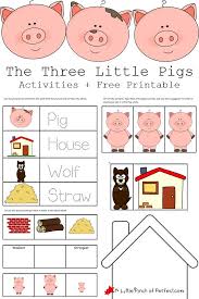 The 3 Little Pigs Activities Free Printables 3 Little Pigs Activities Three Little Pigs Little Pigs