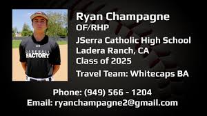 Ryan Champagne Baseball Highlight Video