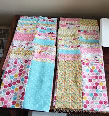 The chart below gives quilt and mattress dimensions for bed quilts of all sizes, from crib to california king. Simple Twin Size Quilt Pattern By Simplistically Sassy Twin Quilt Pattern Twin Quilt Size Easy Quilt Patterns