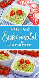 Brauchst Du Ein Salatrezept Dass Wirklich Schnell Geht Und Du Nicht Viel Schnibbeln Musst Dann Ist Dieses Thermomix Re Eisbergsalat Thermomix Rezepte Rezepte
