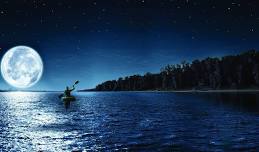 Mauthe Lake Moonlight Kayaking