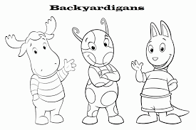 The following unique printable coloring pages include the entire cast of backyardigans in their individual as well as group pictures. Backyardigans Coloring Pages To Print Coloring Home