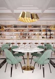 The Alavus Pendant Light Is A Precise Arrangement Of Extruded Triangles Derived From Our Ong Restaurant Interior Design Commercial Interior Design House Design