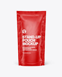Download Paper Stand Up Pouch Mockup In Pouch Mockups On Yellow Images Object Mockups Yellowimages Mockups
