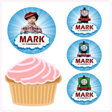 Maybe you would like to learn more about one of these? Thomas And Friends Cupcake Toppers Birthday Label Handy Shandy Designs