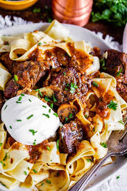 Classic Beef Stroganoff Recipe Crock Pot From The Food Charlatan This Is Not Your Aver In 2020 Beef Stroganoff Classic Beef Stroganoff Recipe Beef Casserole Recipes